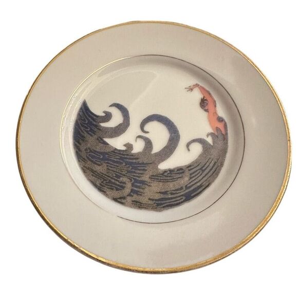 Art Deco Style Decorative Plate - Picture 1 of 2